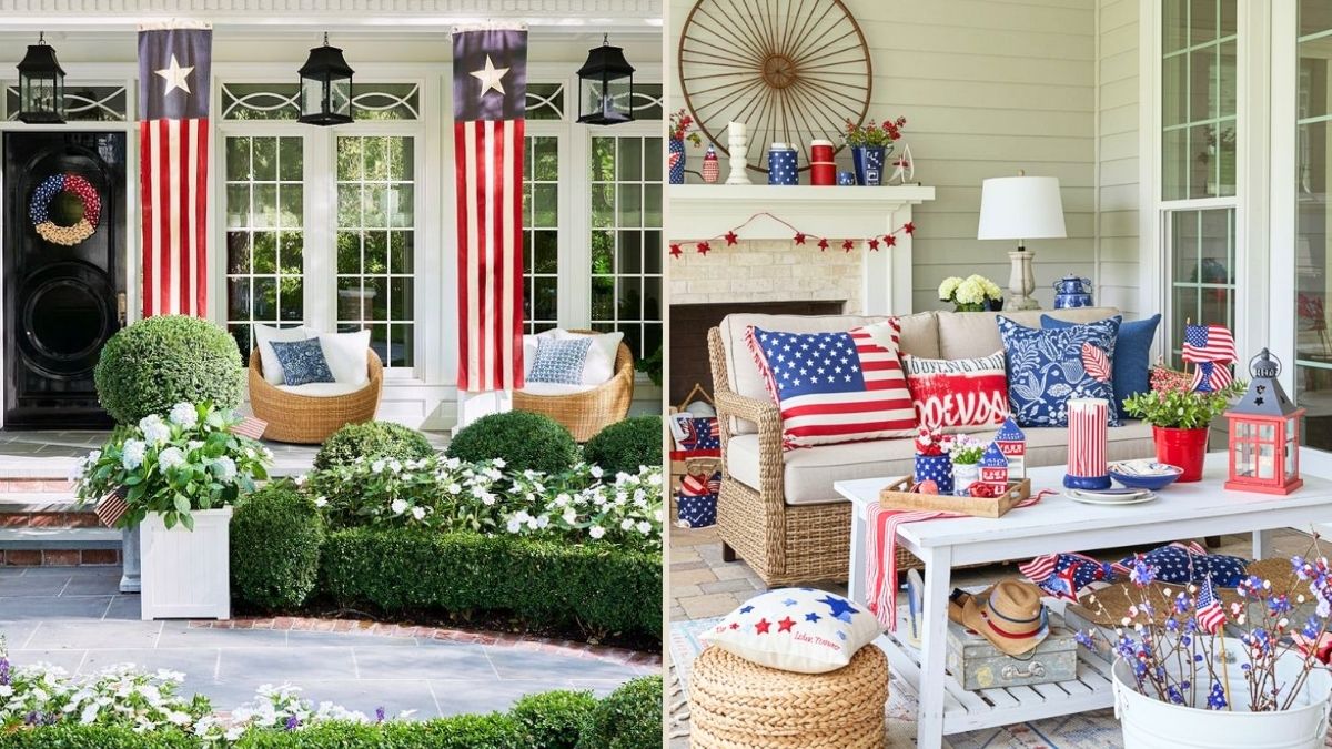 Farmhouse Patriotic Decor Ideas - Grand Goldman