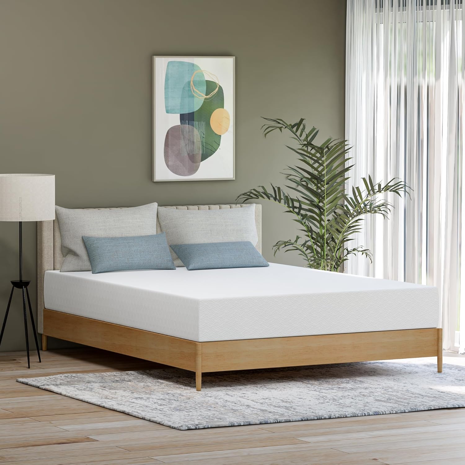 8 Inch Full Cooling Gel Memory Foam Mattress for Cool Sleep Medium Firm CertiPUR-US Certified Mattress in a Box Pressure Relief Removable Cover No Fiberglass (Full, 8 in) - Grand Goldman